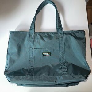 L.L. Bean Sea Green Tote Bag